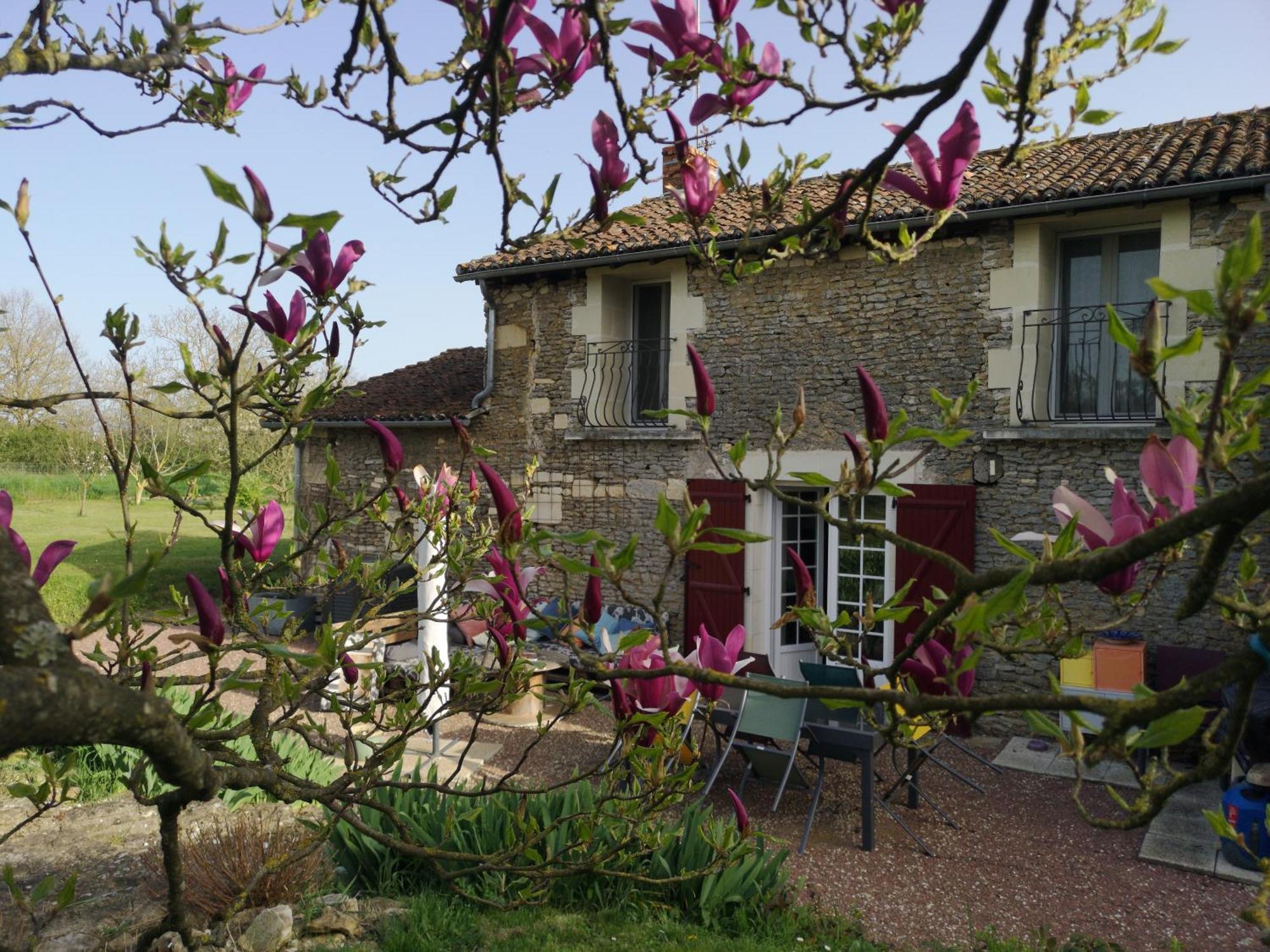 Apartamento La Ferme Du Grand Bois Mouterre-Silly Exterior foto